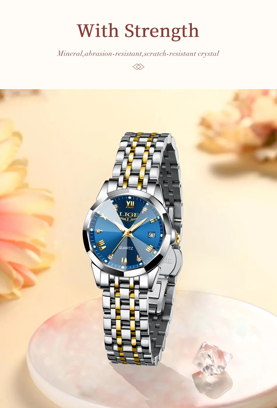 luxing Girl Reloj mujer elegante