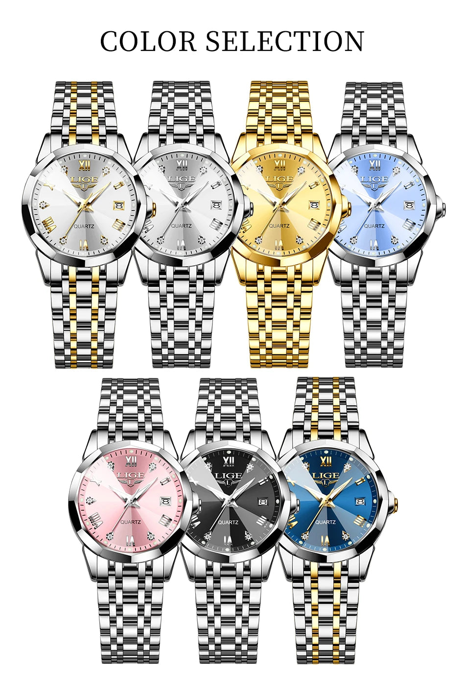 luxing Girl Reloj mujer elegante